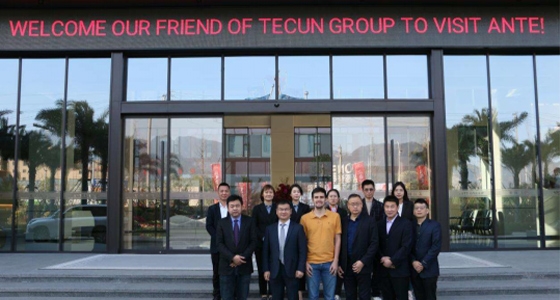 哥伦比亚TECUN公司客户会见拉斯维加斯9888集团